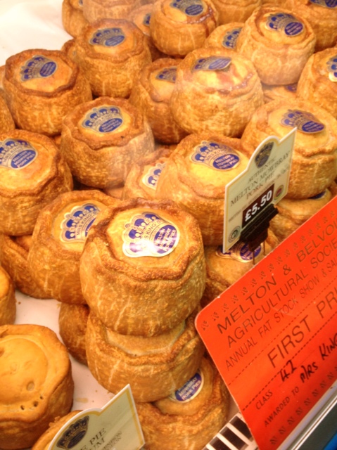 Pork Pies at the Borough Market in London