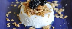 Ideas for a Menu for Brunch: Easy Make-Ahead Lavender-Vanilla Greek Yogurt Panna Cotta
